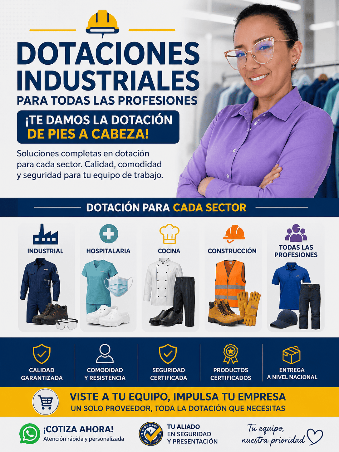 DOTACIONES PARA TODAS LAS PROFESIONES
